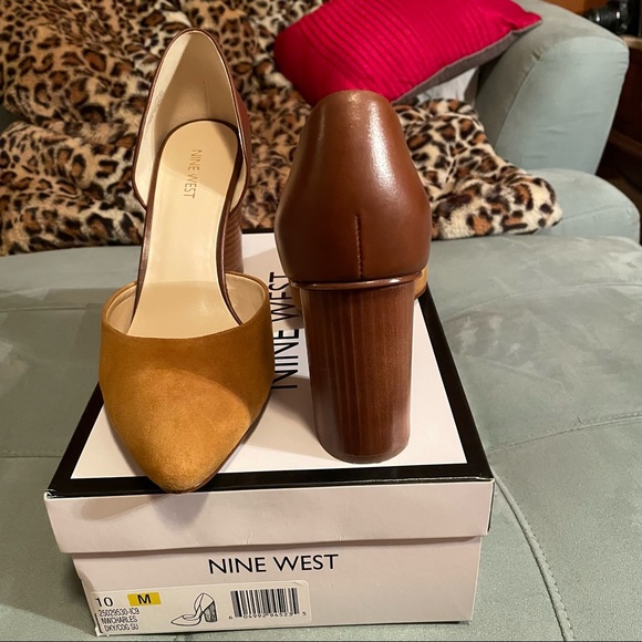 Suede Nine West Pump - Picture 2 of 4